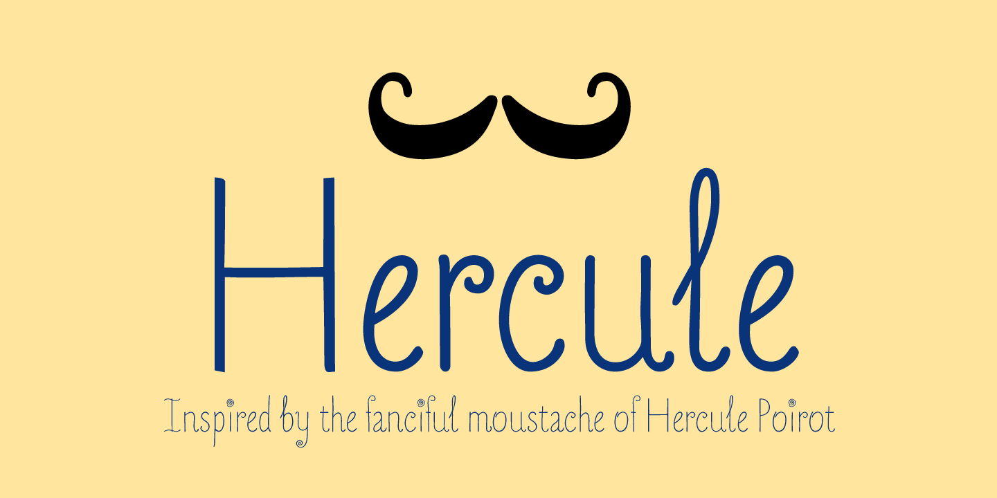 Hercule font
